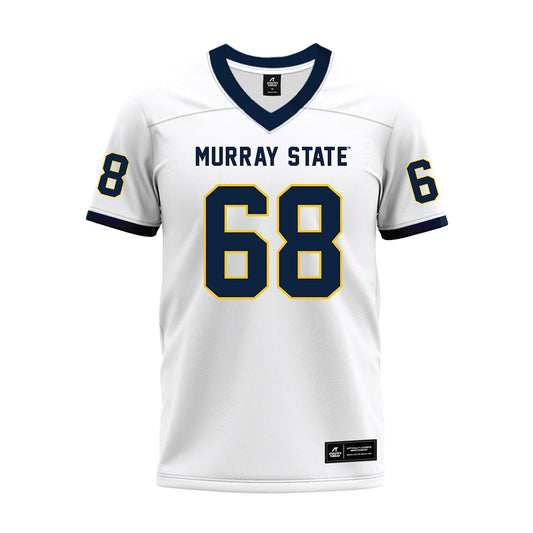 Murray State - NCAA Football : Wyatt Buffington - White Premium Football Jersey-0