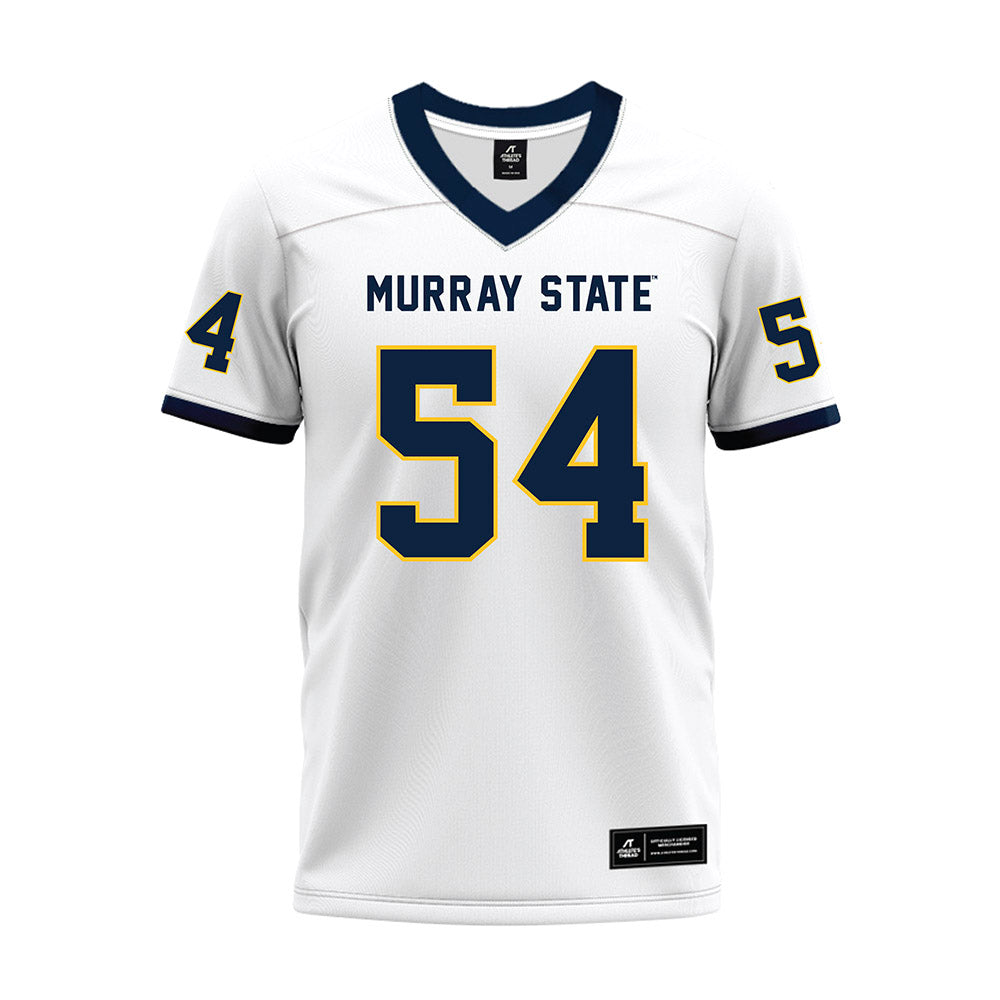 Murray State - NCAA Football : Cannon McCulley - White Premium Football Jersey-0