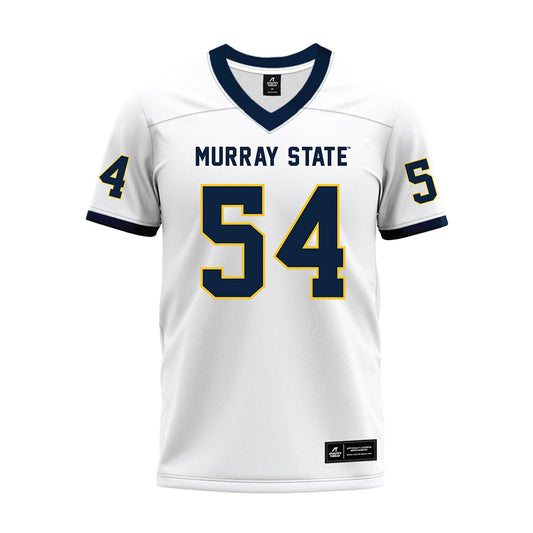Murray State - NCAA Football : Cannon McCulley - White Premium Football Jersey-0