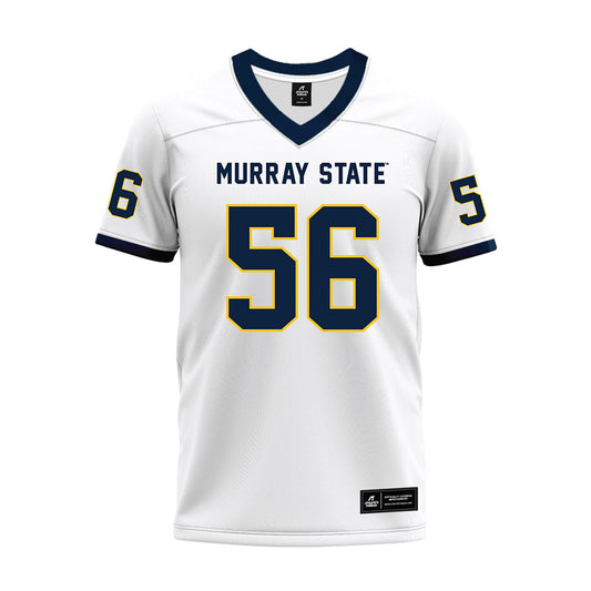 Murray State - NCAA Football : Graham McLelland - White Premium Football Jersey-0