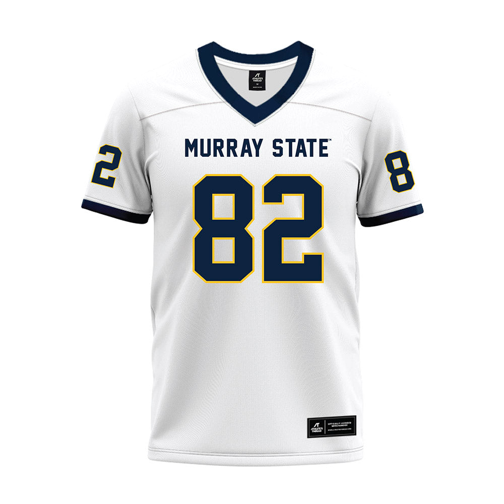 Murray State - NCAA Football : Arnett Hayes - White Premium Football Jersey-0