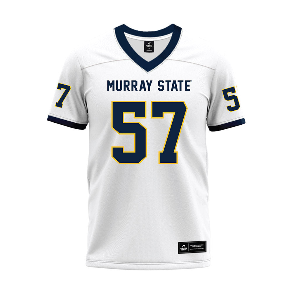 Murray State - NCAA Football : Garrett Sanford - White Premium Football Jersey-0