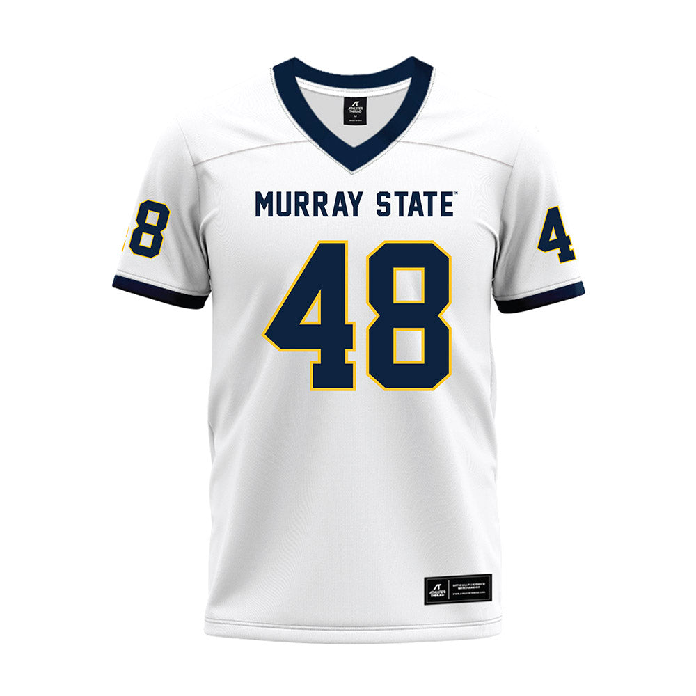 Murray State - NCAA Football : Everett Currie - White Premium Football Jersey-0