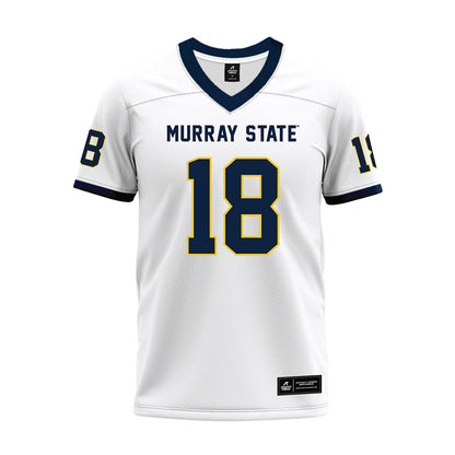 Murray State - NCAA Football : HANK LAGORCE - White Premium Football Jersey-0