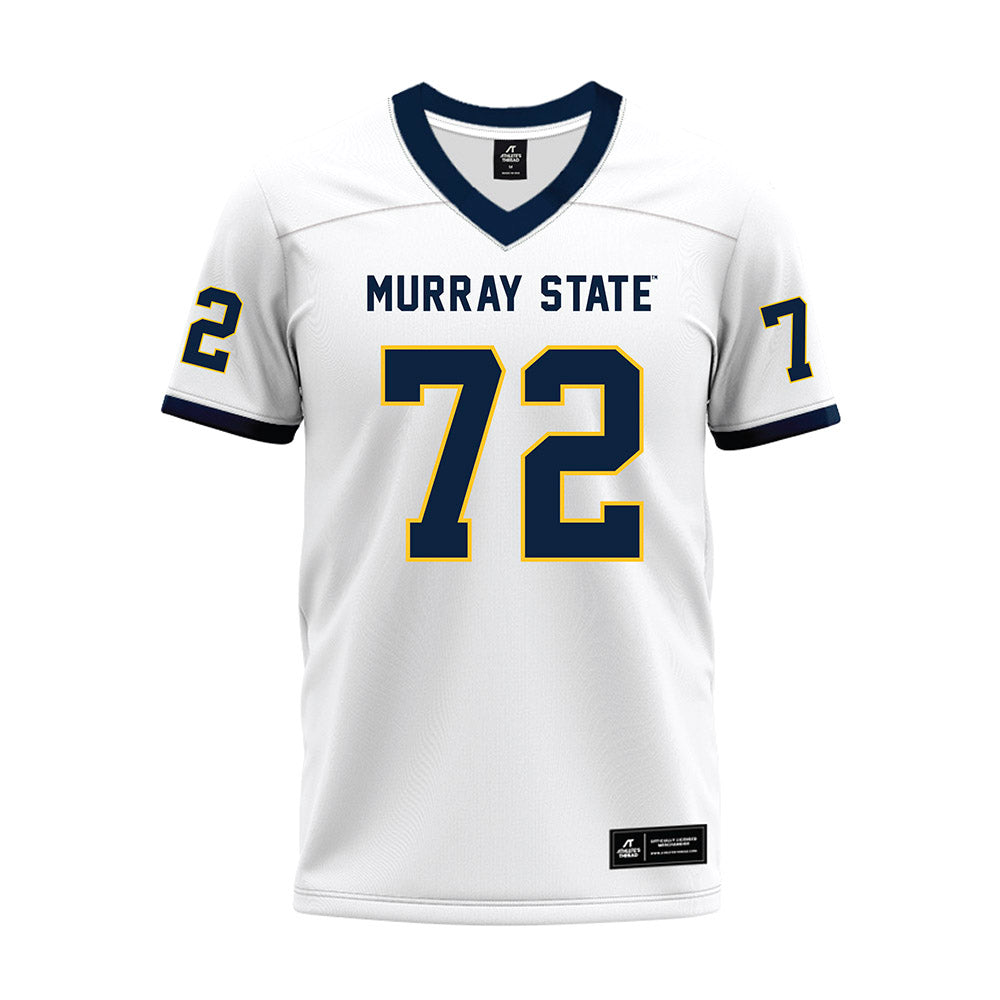 Murray State - NCAA Football : Carson Gilliland - White Premium Football Jersey-0