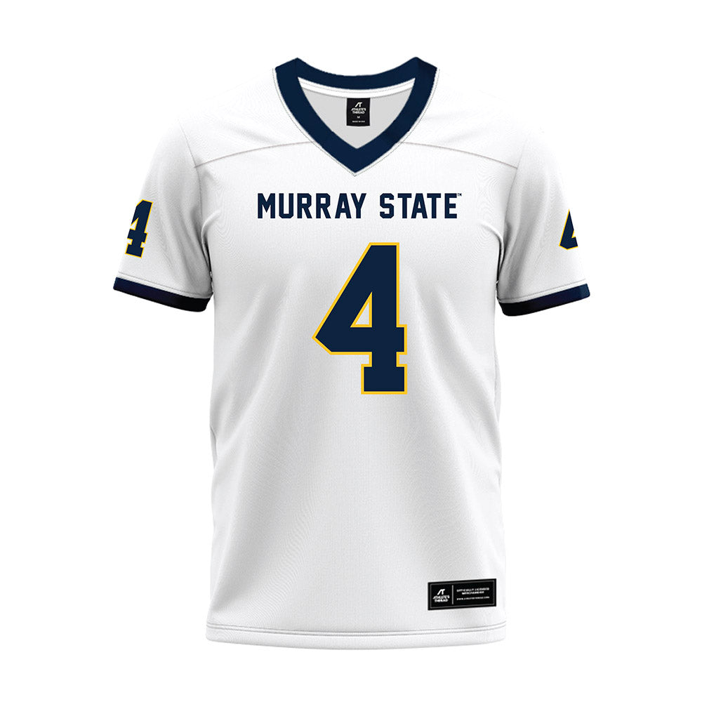 Murray State - NCAA Football : Thomas OHara - White Premium Football Jersey-0