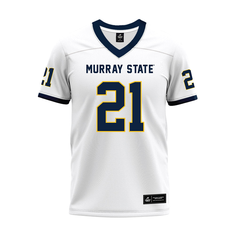 Murray State - NCAA Football : DeMarkus Boykin Jr - White Premium Football Jersey-0