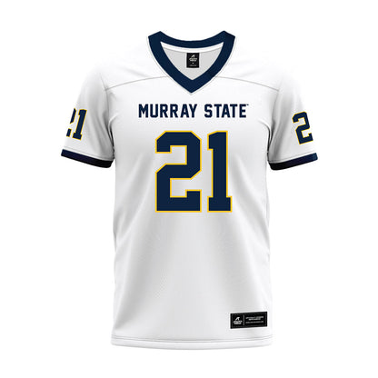 Murray State - NCAA Football : DeMarkus Boykin Jr - White Premium Football Jersey-0