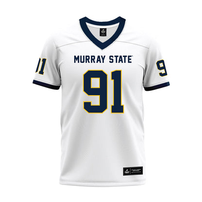 Murray State - NCAA Football : Jerome Logan Jr - White Premium Football Jersey