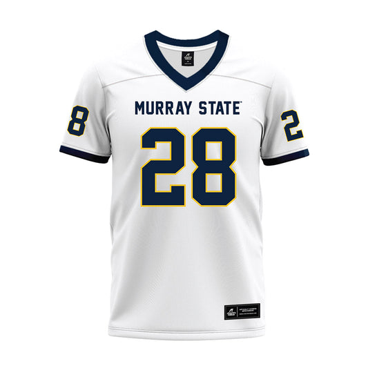 Murray State - NCAA Football : Tre Darden - White Premium Football Jersey-0