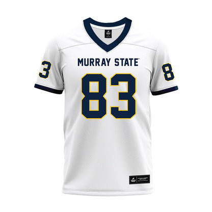 Murray State - NCAA Football : Harrison Spencer - White Premium Football Jersey-0