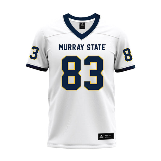 Murray State - NCAA Football : Harrison Spencer - White Premium Football Jersey-0