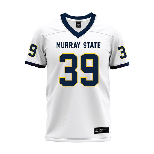 Murray State - NCAA Football : Malachi Williams - White Premium Football Jersey