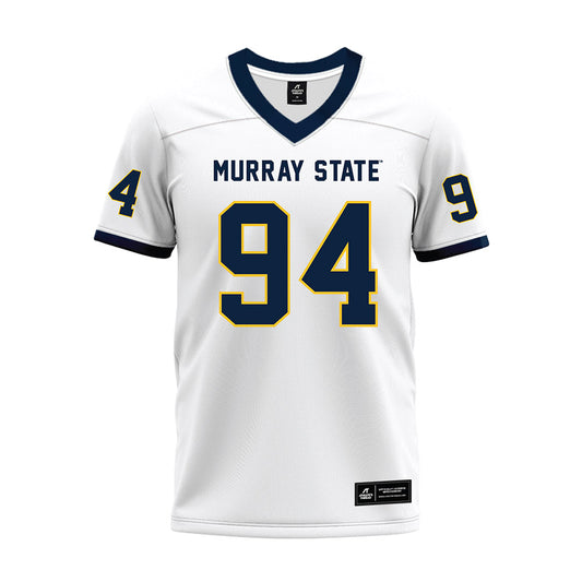 Murray State - NCAA Football : Rickshun Wilson - White Premium Football Jersey-0