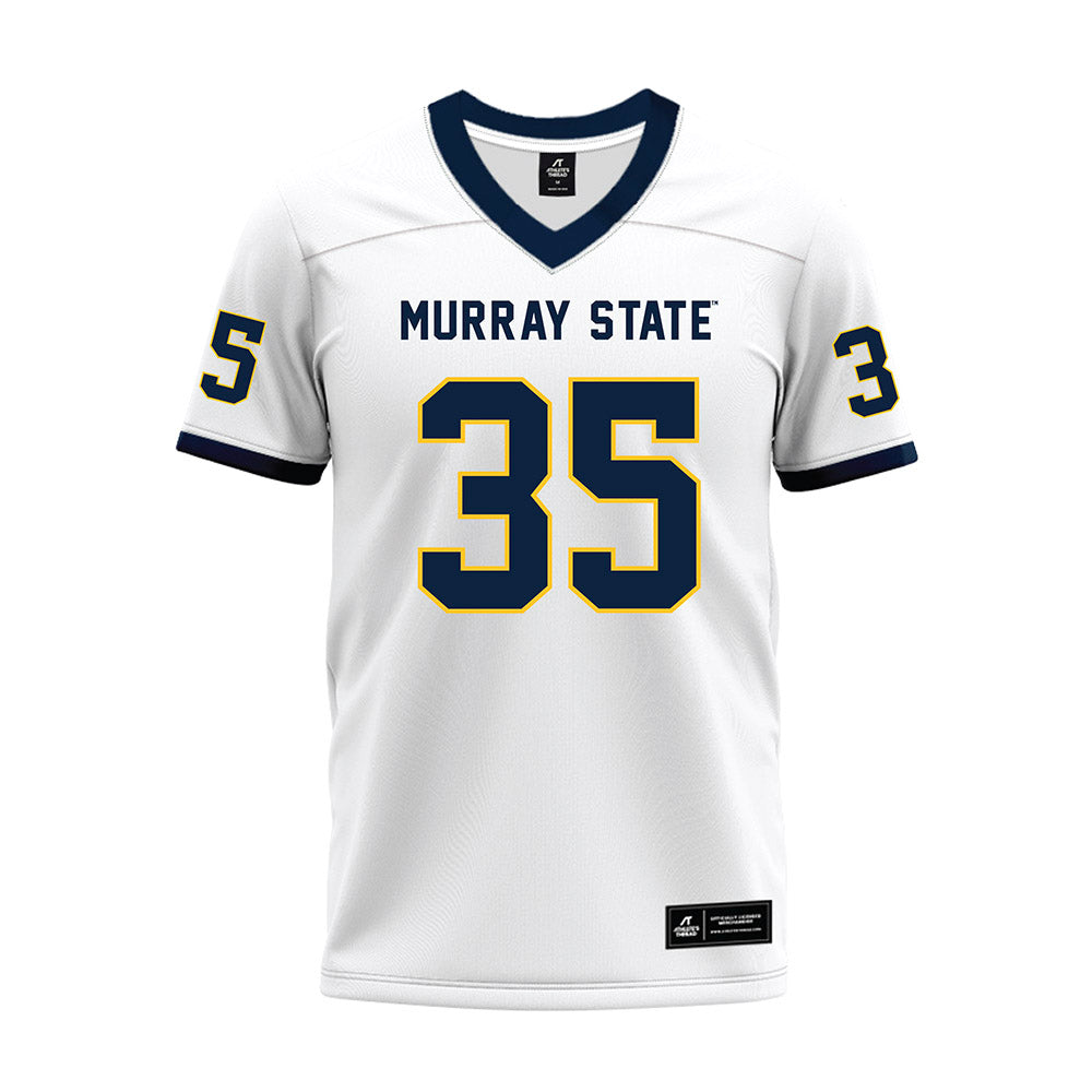 Murray State - NCAA Football : Tyler Dorn - White Premium Football Jersey-0
