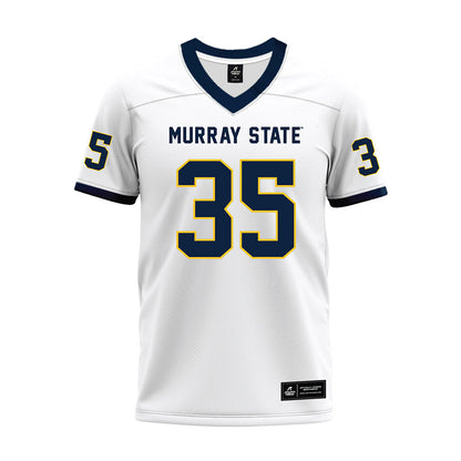Murray State - NCAA Football : Tyler Dorn - White Premium Football Jersey-0