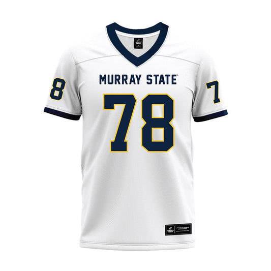 Murray State - NCAA Football : Eric Kirkpatrick - White Premium Football Jersey-0