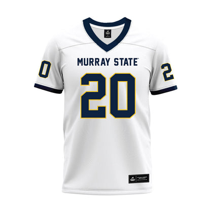 Murray State - NCAA Football : Chavaris Dumas - White Premium Football Jersey