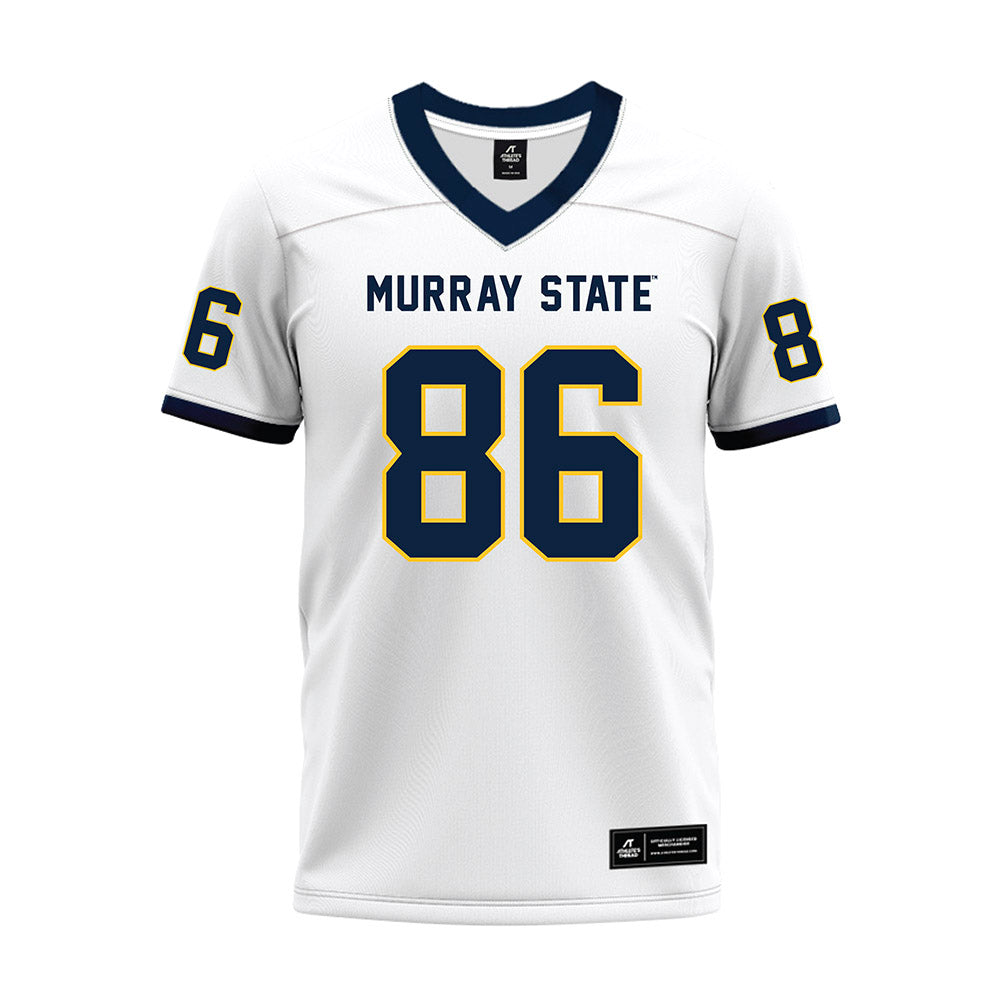 Murray State - NCAA Football : Reece Wilder - White Premium Football Jersey-0