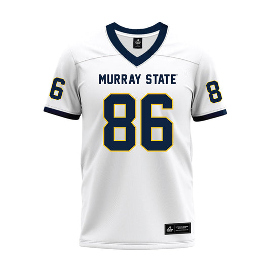 Murray State - NCAA Football : Reece Wilder - White Premium Football Jersey-0