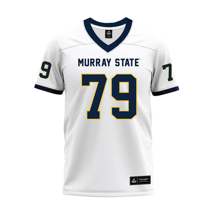 Murray State - NCAA Football : Joshua Bratcher - White Premium Football Jersey-0