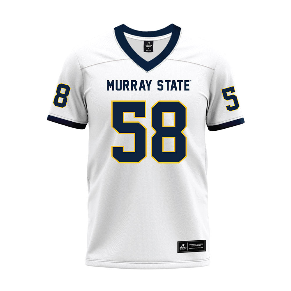 Murray State - NCAA Football : Brody Phelps - White Premium Football Jersey-0