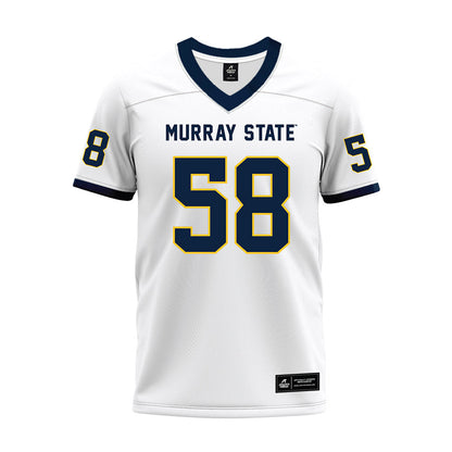 Murray State - NCAA Football : Brody Phelps - White Premium Football Jersey-0