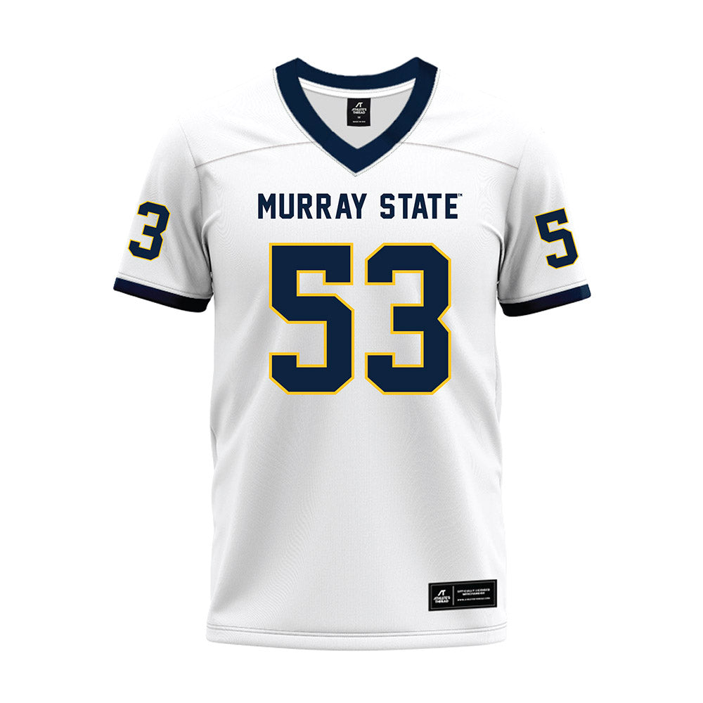 Murray State - NCAA Football : Jordan Sonnabend - White Premium Football Jersey