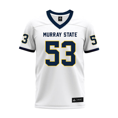 Murray State - NCAA Football : Jordan Sonnabend - White Premium Football Jersey