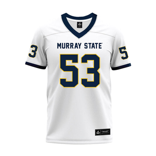 Murray State - NCAA Football : Jordan Sonnabend - White Premium Football Jersey