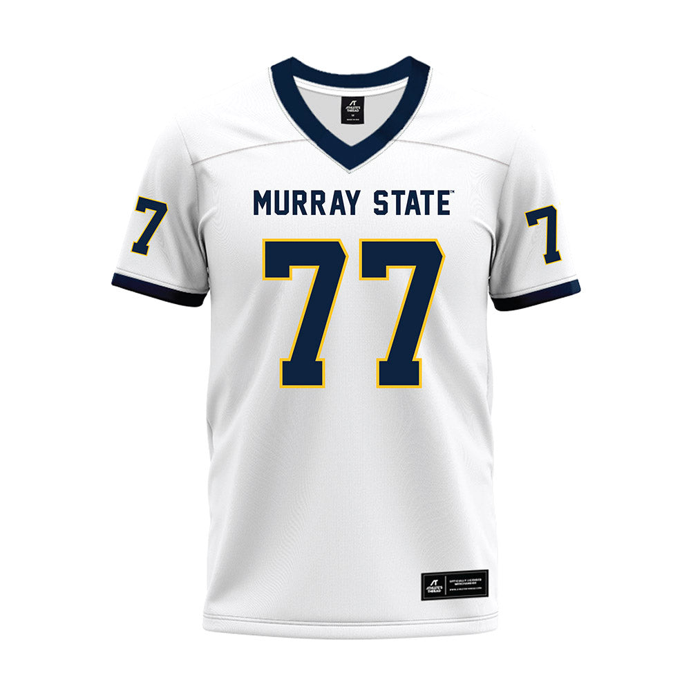 Murray State - NCAA Football : Thomas Zimbalatti - White Premium Football Jersey-0