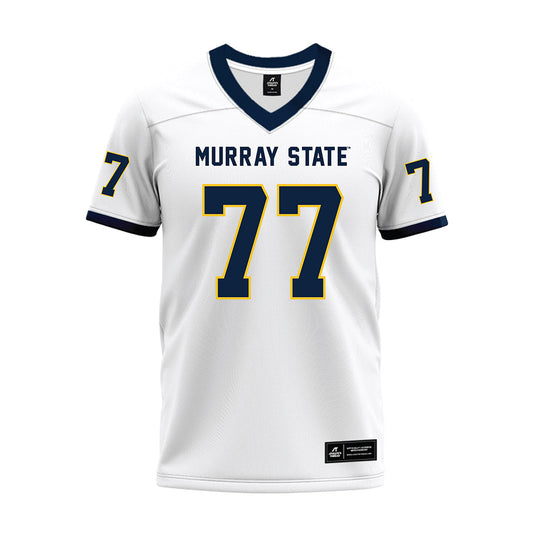 Murray State - NCAA Football : Thomas Zimbalatti - White Premium Football Jersey-0