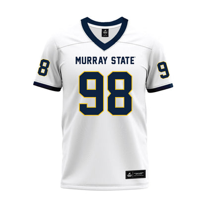 Murray State - NCAA Football : Michael Tilmon - White Premium Football Jersey-0