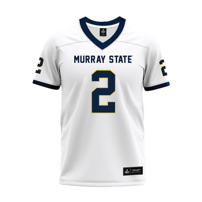 Murray State - NCAA Football : J'Kalon Carter - White Premium Football Jersey