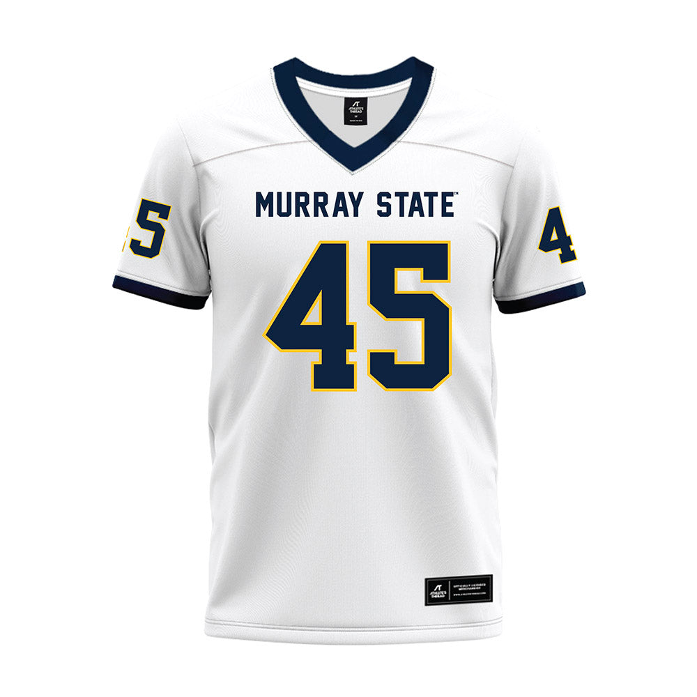 Murray State - NCAA Football : Klayton Ingram - White Premium Football Jersey-0