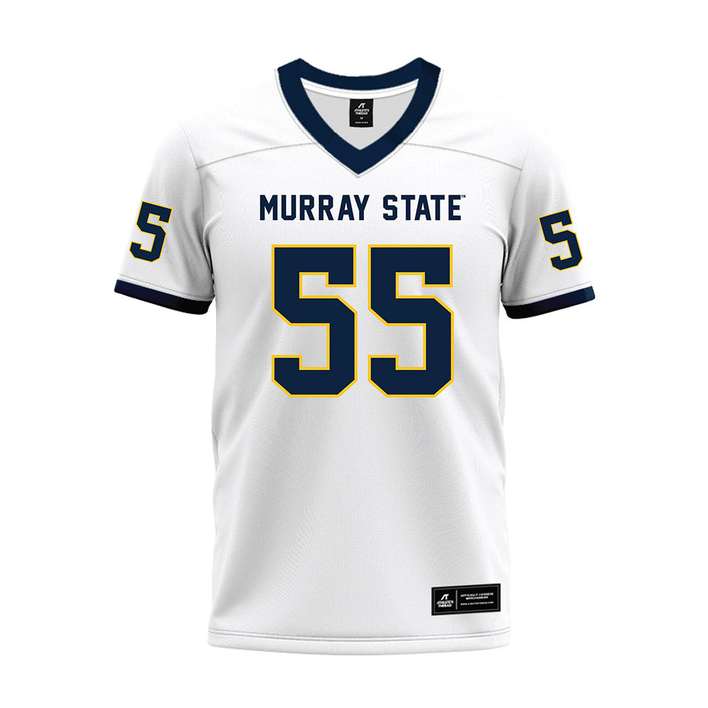 Murray State - NCAA Football : Connor Archer - White Premium Football Jersey-0