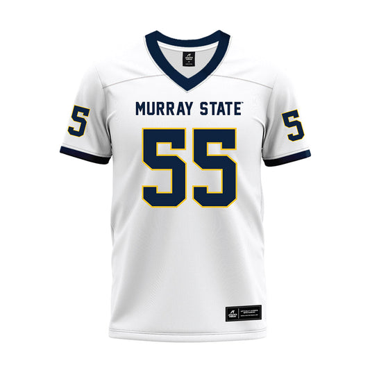 Murray State - NCAA Football : Connor Archer - White Premium Football Jersey-0