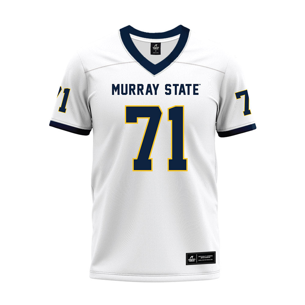 Murray State - NCAA Football : Cameron Stancil - White Premium Football Jersey-0