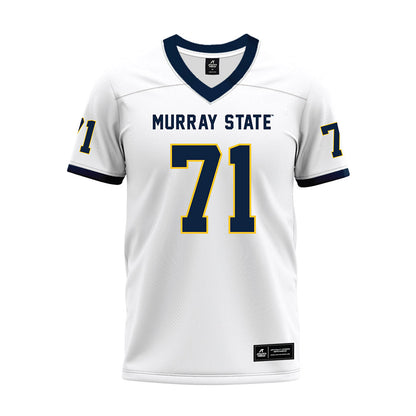 Murray State - NCAA Football : Cameron Stancil - White Premium Football Jersey-0