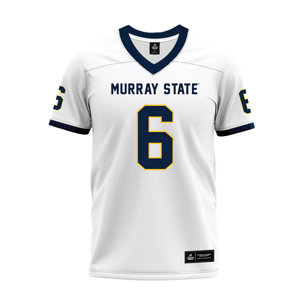 Murray State - NCAA Football : Shadon Shannon - White Premium Football Jersey-0