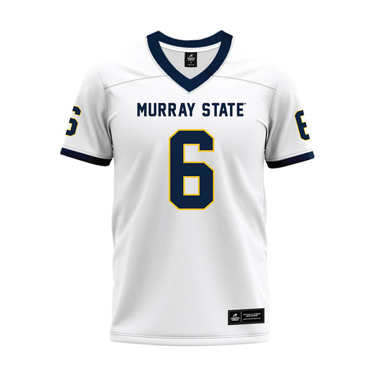 Murray State - NCAA Football : Shadon Shannon - White Premium Football Jersey-0