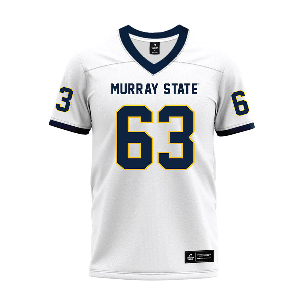 Murray State - NCAA Football : Jake Darby - White Premium Football Jersey-0