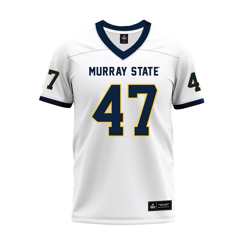 Murray State - NCAA Football : Cooper Ford - White Premium Football Jersey-0