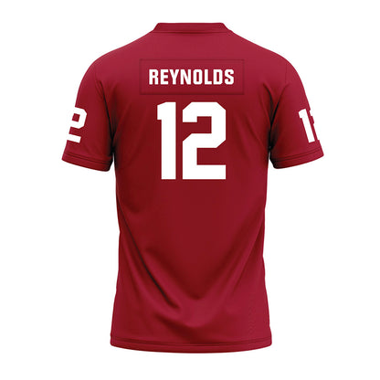 WSU - NCAA Football : Carsten Reynolds - Cardinal Premium Football Jersey-1