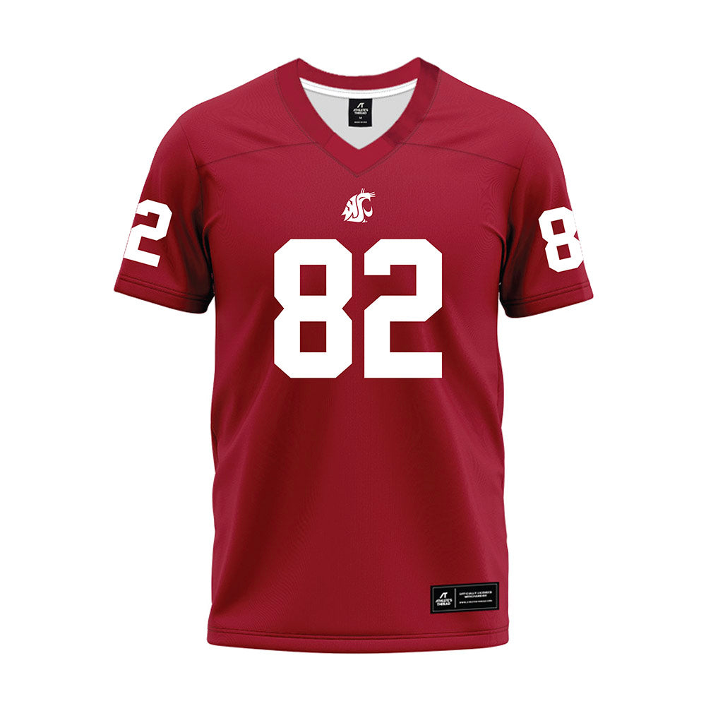 WSU - NCAA Football : Jesiah Cornwell - Cardinal Premium Football Jersey-0