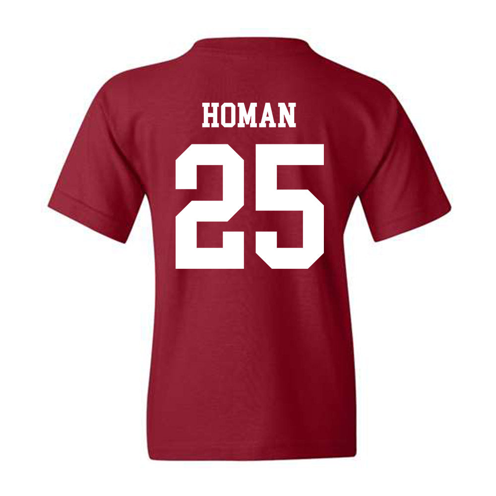 Alabama - Football Alumni : Dennis Homan - Youth T-Shirt