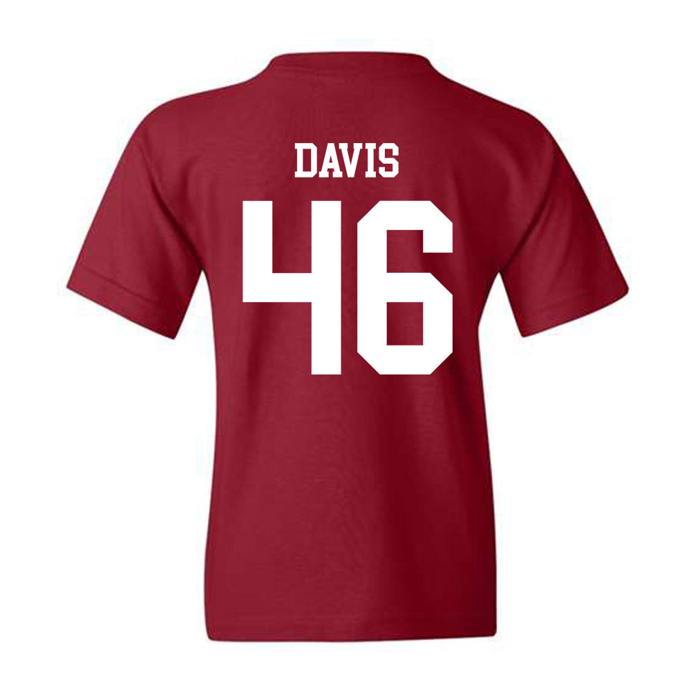 Alabama - NCAA Football : Chase Davis - Classic Youth T-Shirt