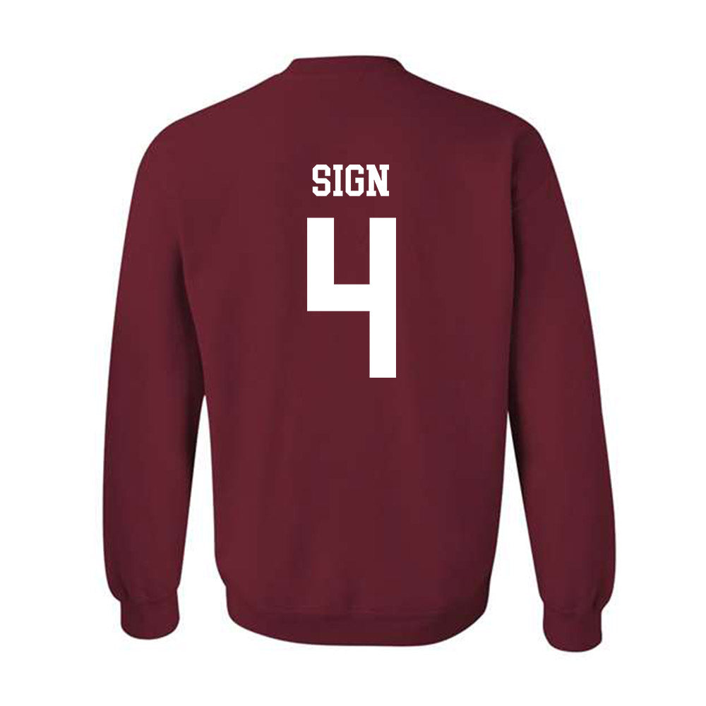 Alabama - Womens Volleyball Alumni : Laura Sign - Crewneck Sweatshirt