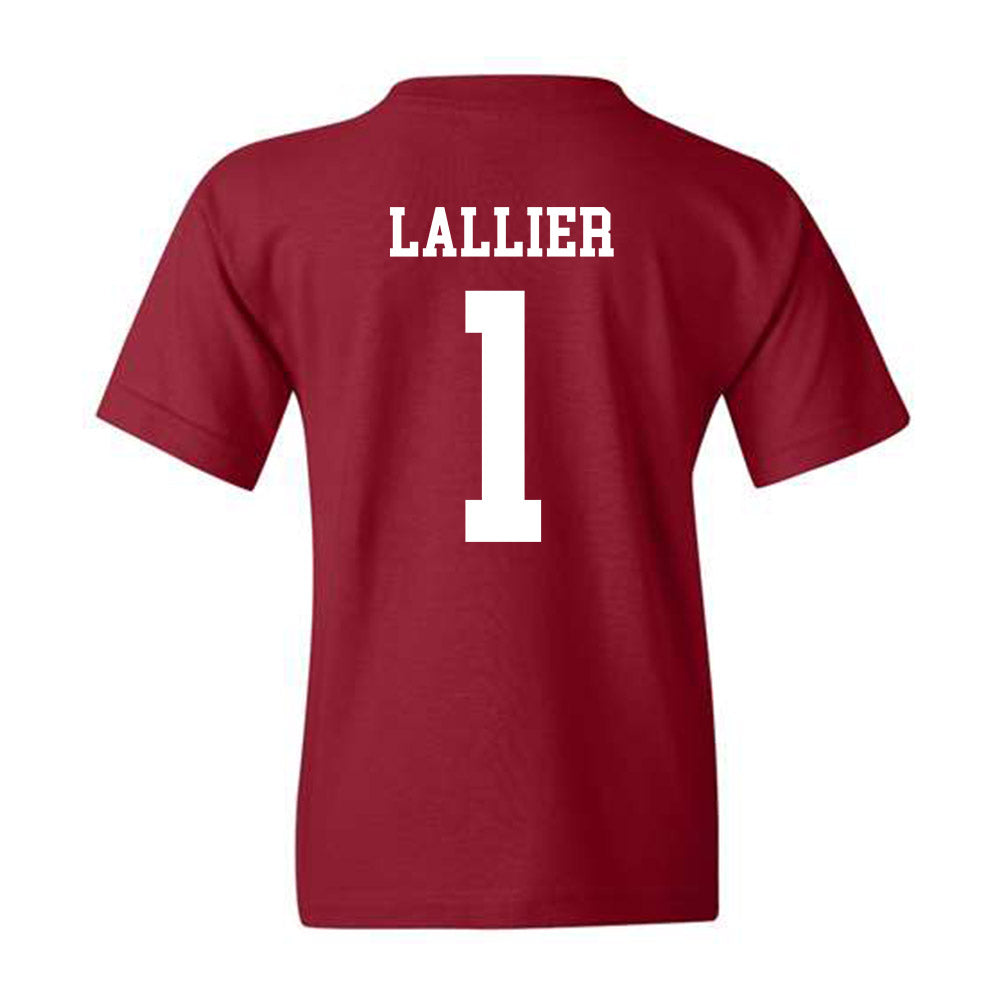 Alabama - NCAA Women's Soccer : Coralie Lallier - Youth T-Shirt