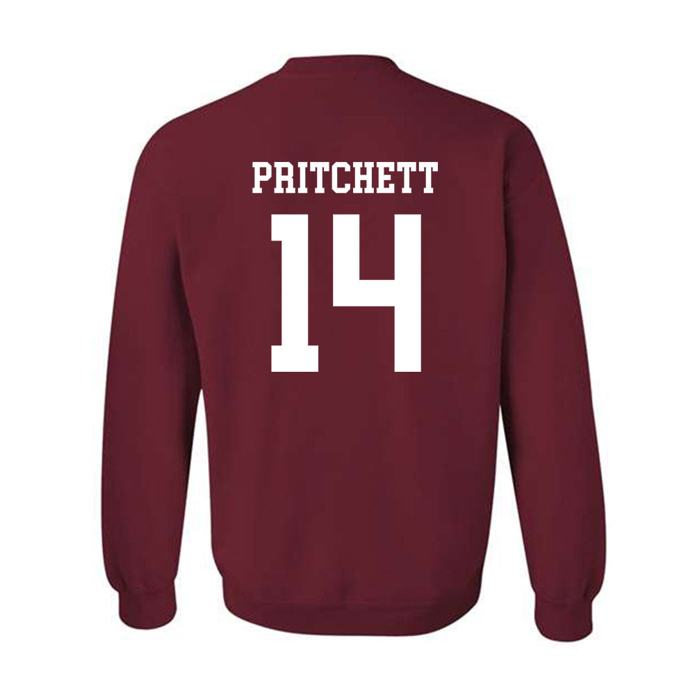 Alabama - NCAA Football : Marshall Pritchett - Classic Crewneck Sweatshirt-1